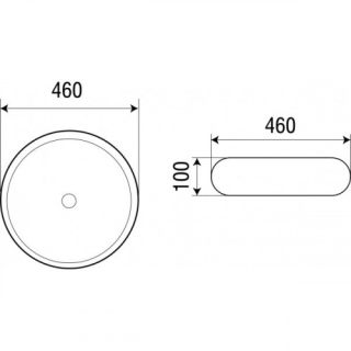 Раковина подвесная  WW SK Арт. ELBACH 3062 10000003868